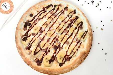 Пицца Шоколадно-банановая