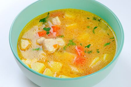 Картофельный суп с фрикадельками