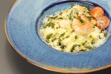 Паста с креветками