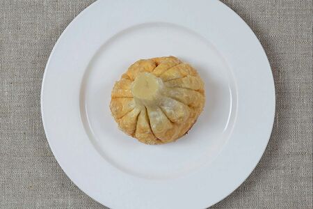 Жареные хинкали со свининой и говядиной