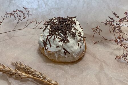 Улитка с корицей и глазурью маскарпоне