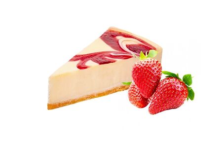 Чизкейк с клубникой