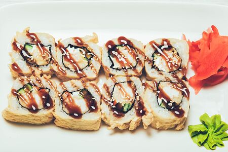 Ролл Креветка Темпура