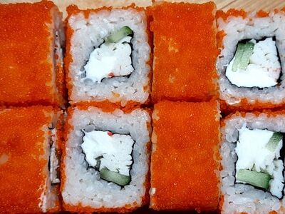 Ролл калифорния lux кани