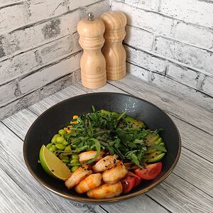 Боул с креветками