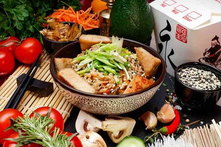 Рис со свининой