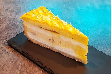 Чизкейк Манго-маракуйя