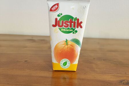 Сок Justik апельсин