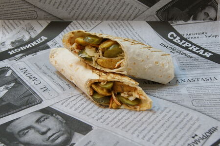 Вегетарианская шаурма