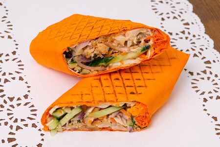 Шаурма в сырном лаваше