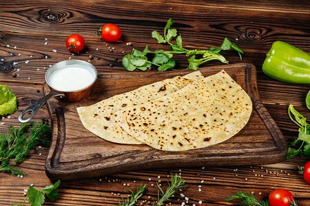 Кутаб с сыром