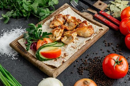 Шашлык из куриного бедра