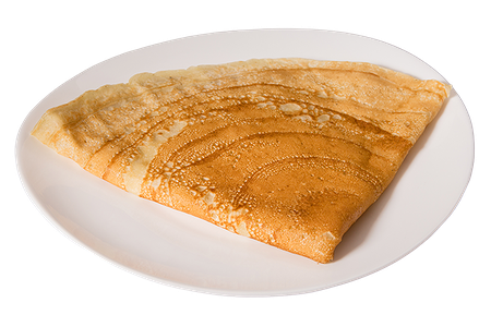 Блины с творогом