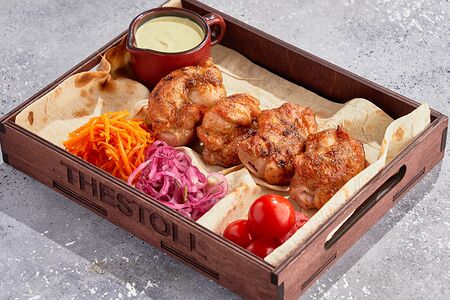 Шашлык из куриного бедра