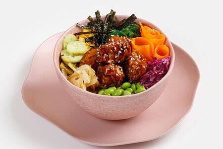 Азиатский боул с курицей терияки