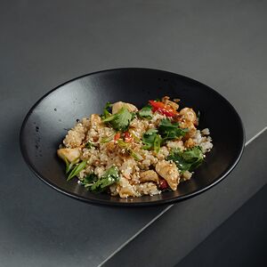 Рис по-сычуаньски с курицей