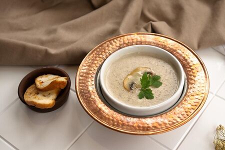 Грибной крем-суп