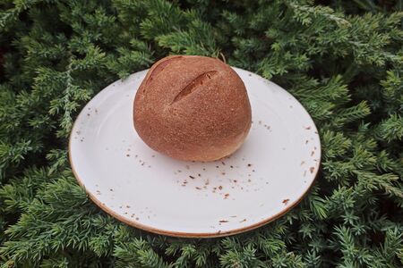 Цельнозерновая булочка