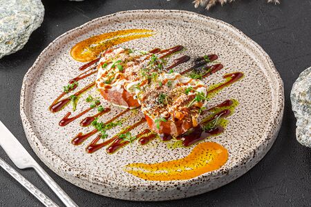 Батат со cтрачателлой