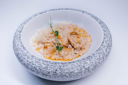 Ризотто с морепродуктами