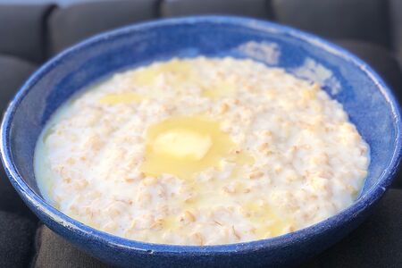 Овсяная каша на молоке