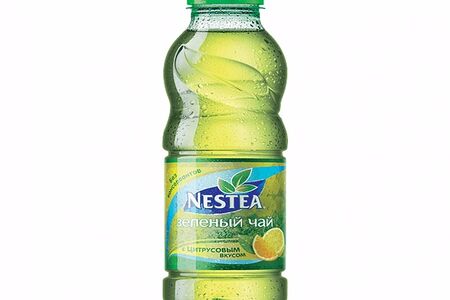 Чай Nestea зелёный с клубникой и алоэ-вера