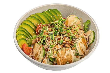 Салат с авокадо