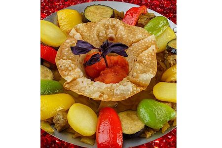 Садж-кебаб из телятины