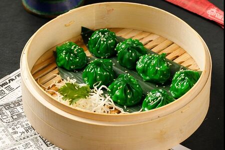 С гребешком и творожным сыром L