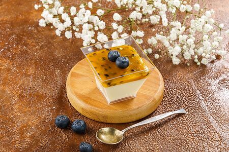 Панна котта тропическая