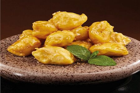 Яблоки в карамели