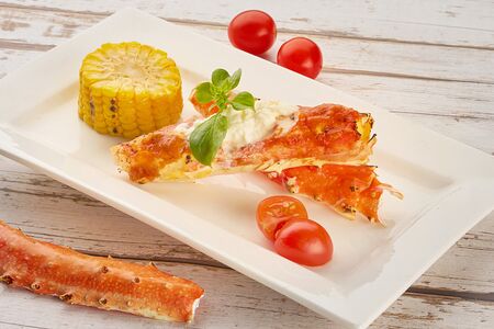 Фаланга с сыром страчателла