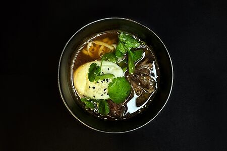 Рамен с телятиной