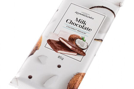 Шоколад coconut nougat Коммунарка Milk 85г