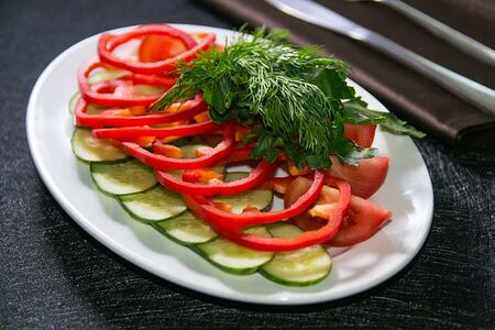 Овощная тарелка