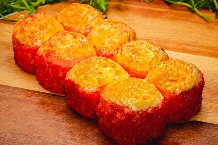 Ролл Хоккайдо лосось