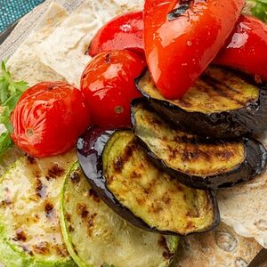 Овощи на углях