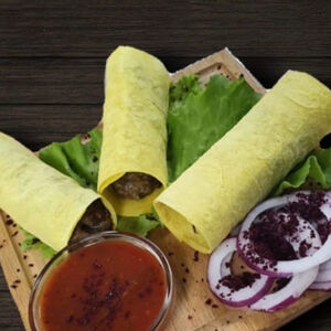 Люля-кебаб в лаваше со свининой