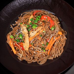 Лапша вок с курицей