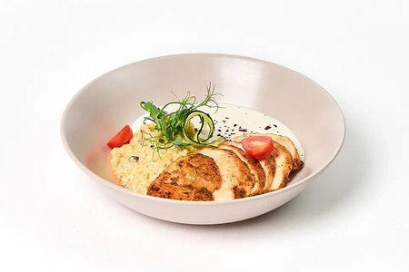 Куриное филе с булгуром