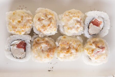 Запеченный с курицей