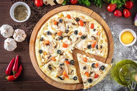 Курица с грибами