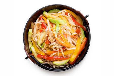 Удон с овощами