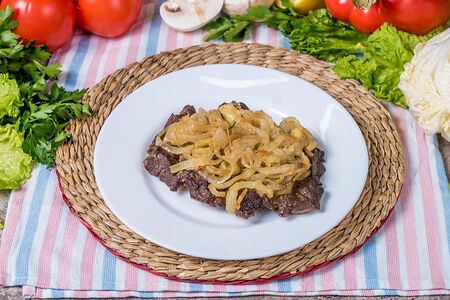 Печень отбивная по-берлински