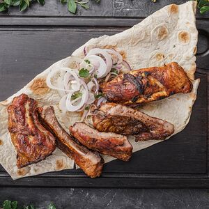 Свиные ребрышки BBQ