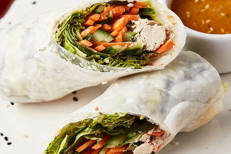 Спринг роллы с овощами