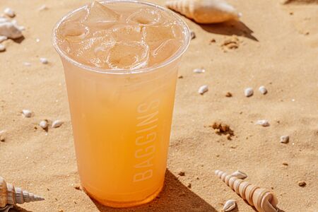 Лимонад Персик-лайм