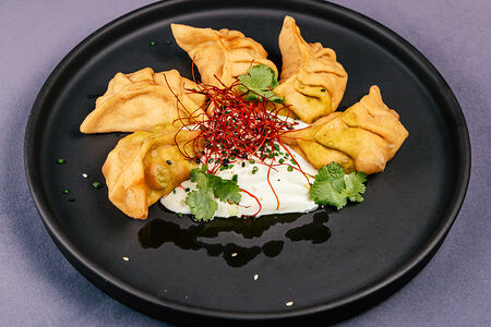 Пельмени гедза с морепродуктами