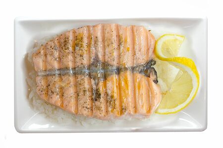 Лосось гриль