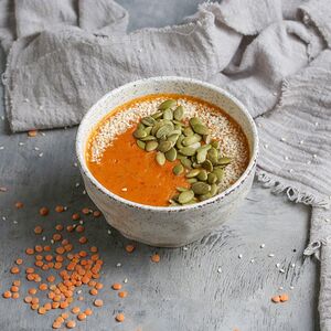 Կարմիր ոսպով կրեմ ապուր